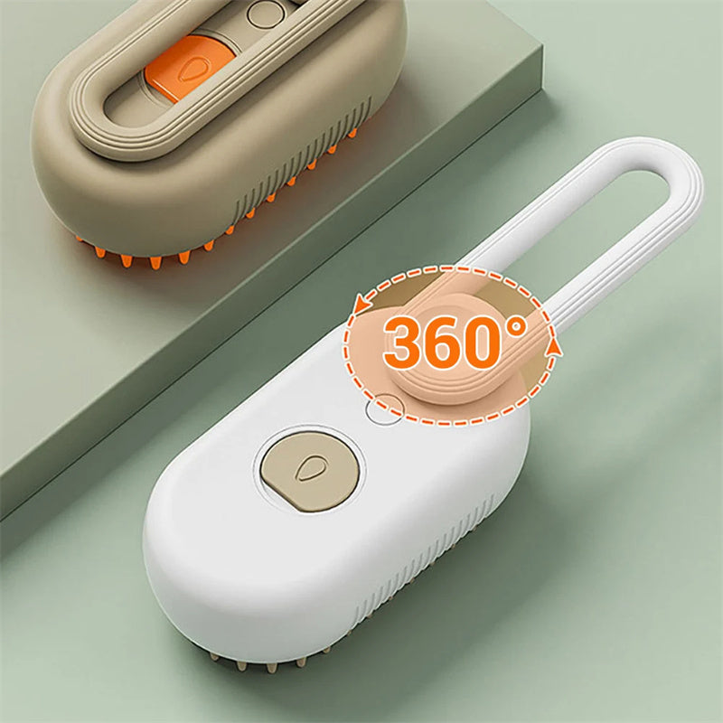 Cat and Dog Steam Brush Steamy Dog Brush 3 In 1 Electric Spray Cat Hair Brushes For Massage Pet Grooming Comb Hair Removal Combs Pet Products